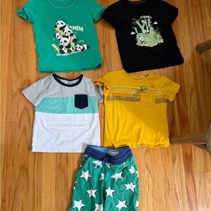 Boys 4T 5pc summer bundle mini boden